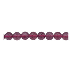 6mm Round Strawberry Quartz A Grade