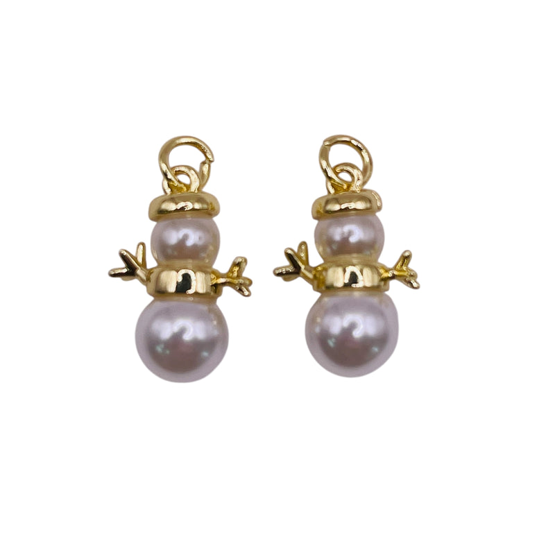 18x11mm Snowman Charm