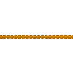 3mm Thunder Polish Round Cut Yellow Gold