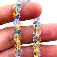 8mm Blossom Glass Crystal Super AB