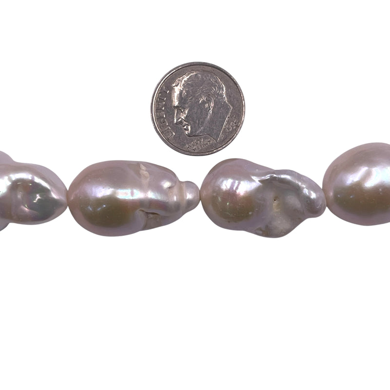 Fresh Water Pearl 13 to 15mm Baroque AAA