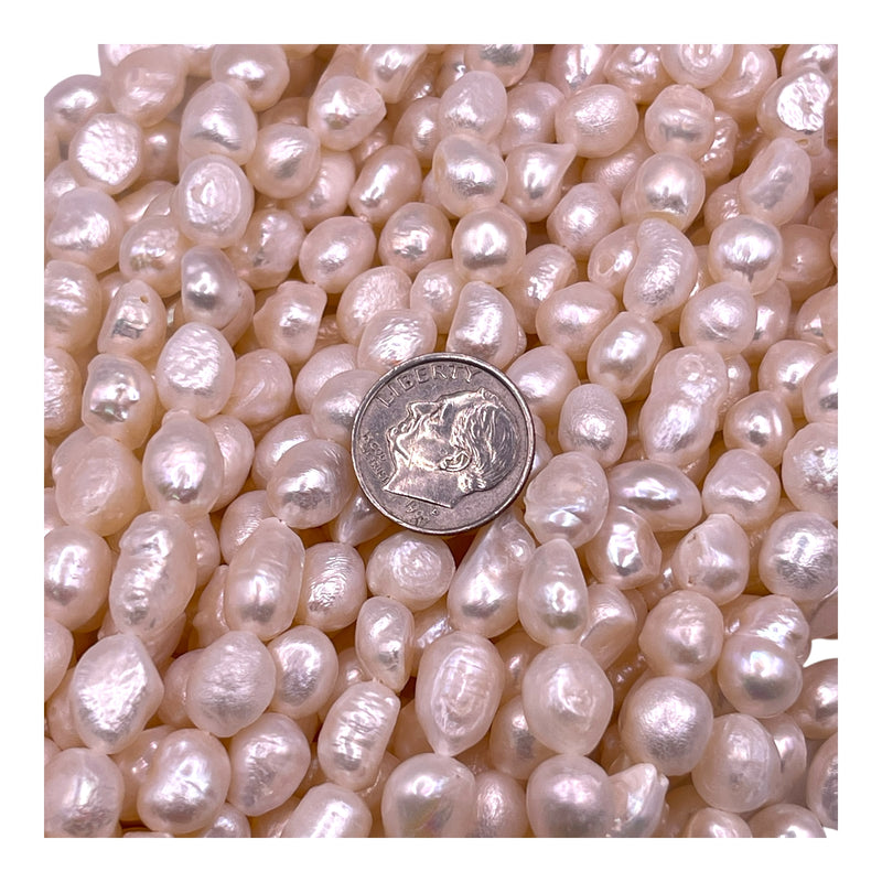 Fresh Water Pearl Button 8 to 9mm
