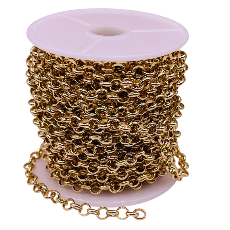 Losolo Chain 5mm 18K Gold Plated