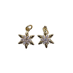 14x11mm Snowflake Charm