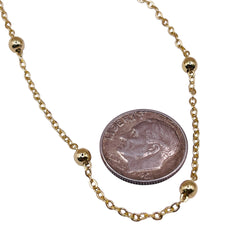Losolo Chain 2mm 18K Gold Plated