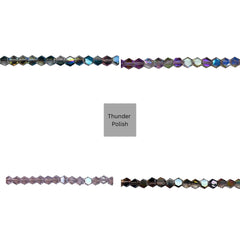 4mm Hexagon Glass Crystal Package Deal