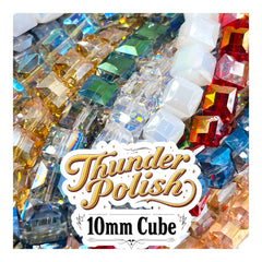 10mm Cube Glass Crystal Package Deal