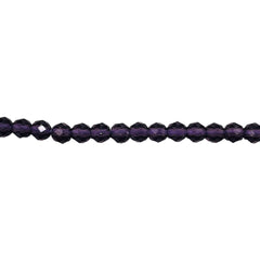 4mm Thunder Polish Round Cut Violet