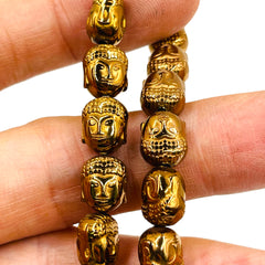 10mm Buddha Hematite Copper