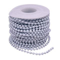 Losolo 3mm Ball Chain Stainless Steel Chain White