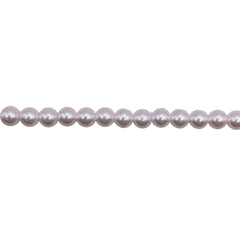 4mm Round Shell Pearl