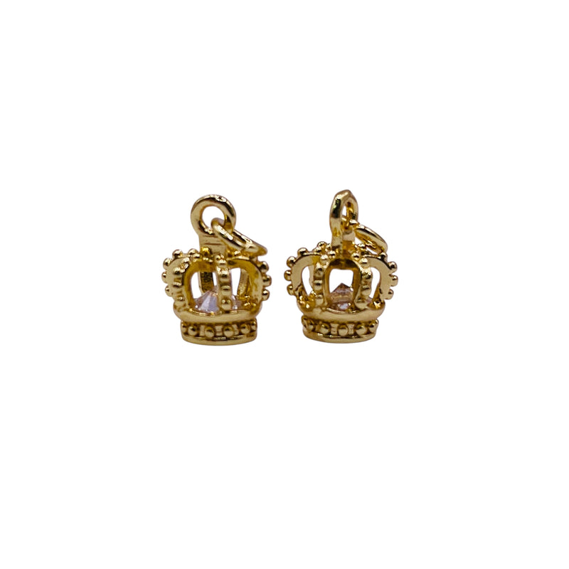 12x8mm Crown Charm