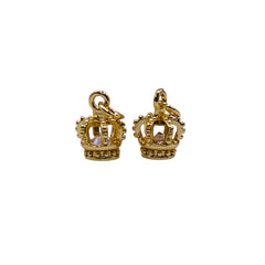 12x8mm Crown Charm