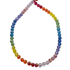 6mm Thunder Polish Round Disco Rainbow