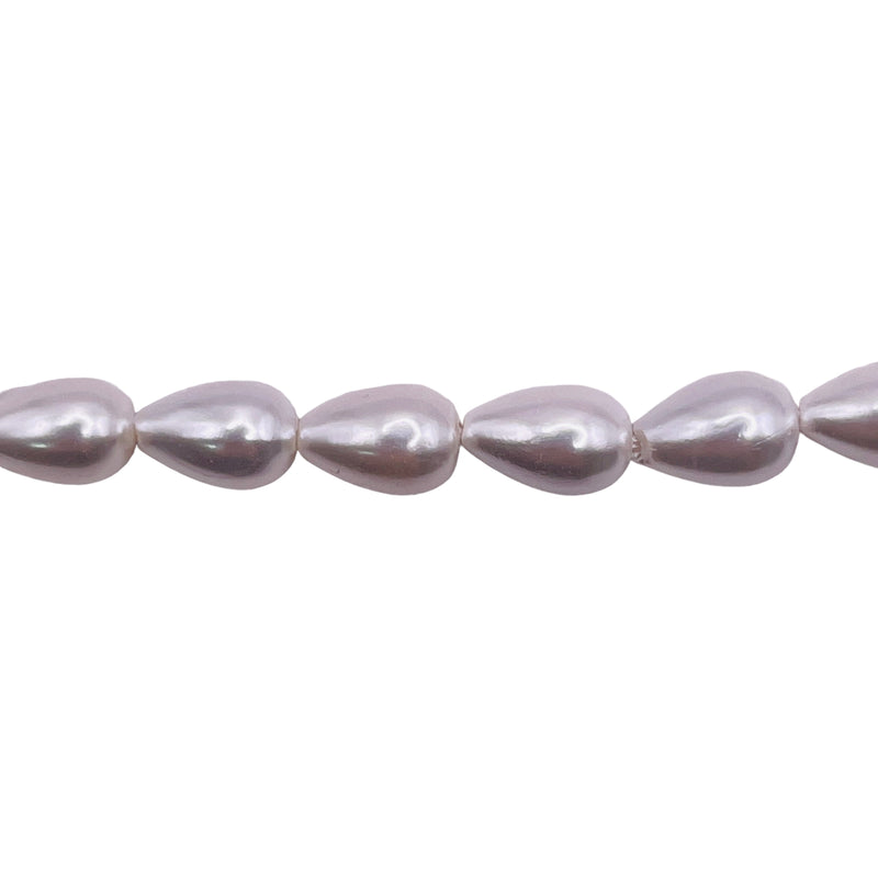 10x6mm Teardrop Shell Pearl