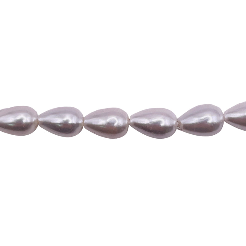 10x6mm Tear Drop Shell Pearl