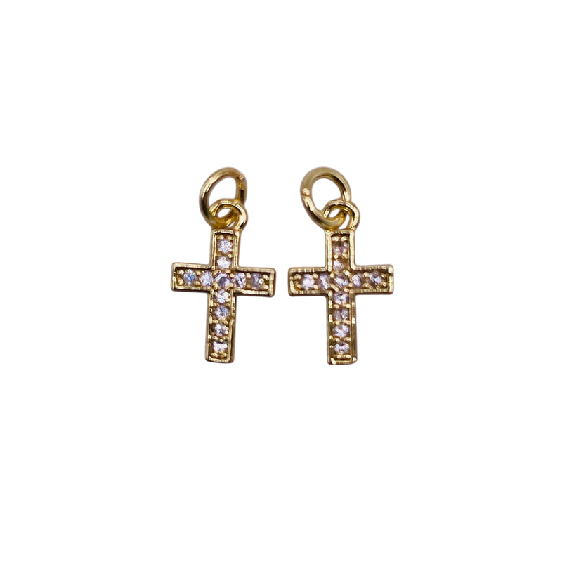 13x8mm Cross Charm