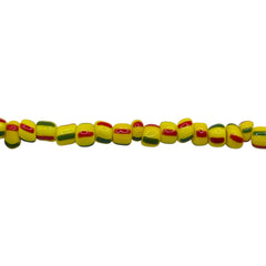 4mm Off Round Handmade Glass Halloween Theme