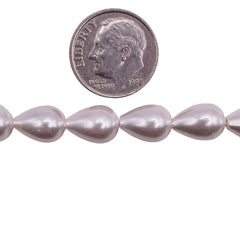 11x8mm Tear Drop Shell Pearl