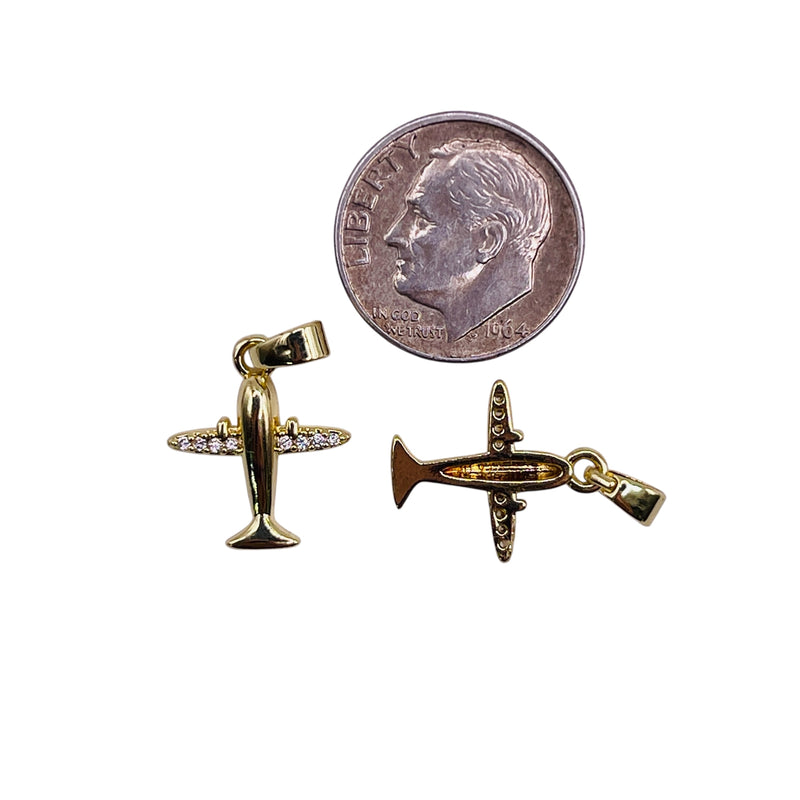 15x13mm Plane Charm