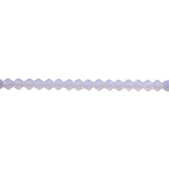 3mm Thunder Polish Glass Crystal Bicone Opal