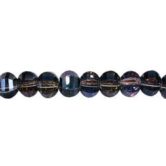 8mm Lantern Glass Crystal Dk. Violet Dream