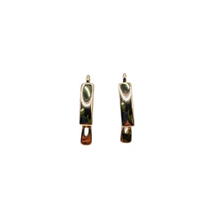 18mm Designer Leverbacks 18K Gold Plated