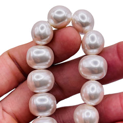 15x13mm Pillow Shell Pearl