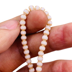 4mm Thunder Polish Round Designer Bead