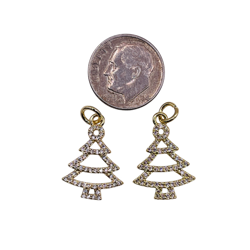 20x14mm Christmas Tree Charm