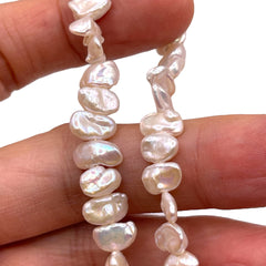 Fresh Water Pearl 7 to 8mm Heishi AAA