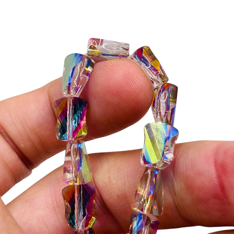 10x8mm Twisted Bow Tie Glass Crystal Package Deal