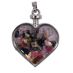 Tourmaline Heart Pendant