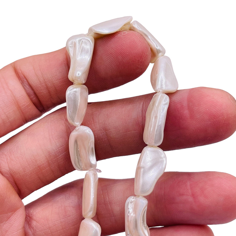 10-16mm Freeform Shell Pearl