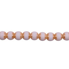 6mm Thunder Polish Round Designer Bead