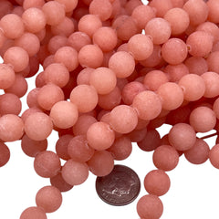 10mm Round Dyed Jade