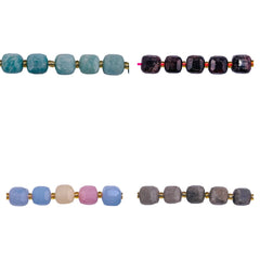 8mm Cube Natural Gemstones Package Deal
