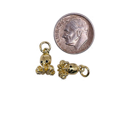 11x8mm Octopus Charm