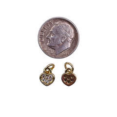 8x6mm Heart Charm
