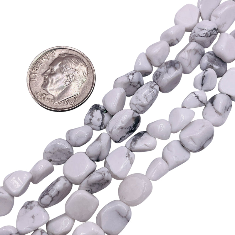 5 to 11mm Nugget Howlite