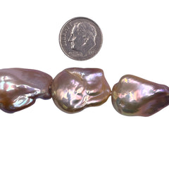 Fresh Water Pearl 25 to 30mm Baroque AAA