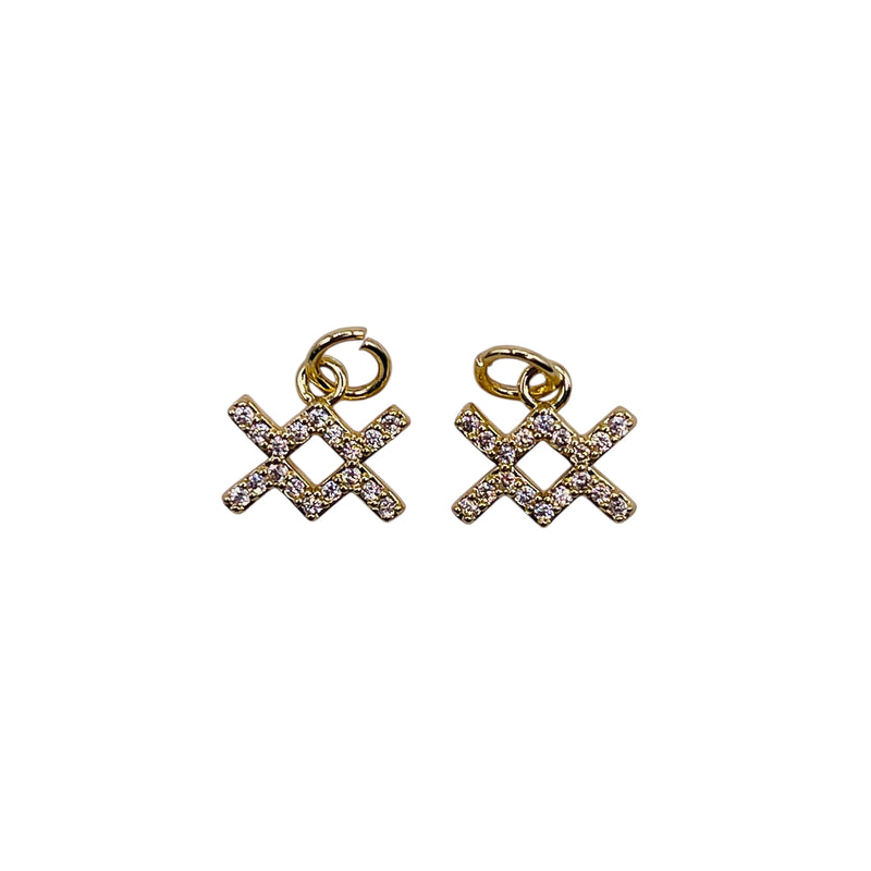 11x10mm Aquarius Zodiac Charm