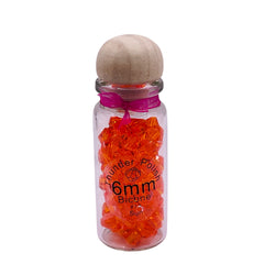6mm Thunder Polish Glass Crystal Bicone Sun