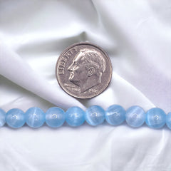 6mm Super Cat Eye(Gypsum) Blue