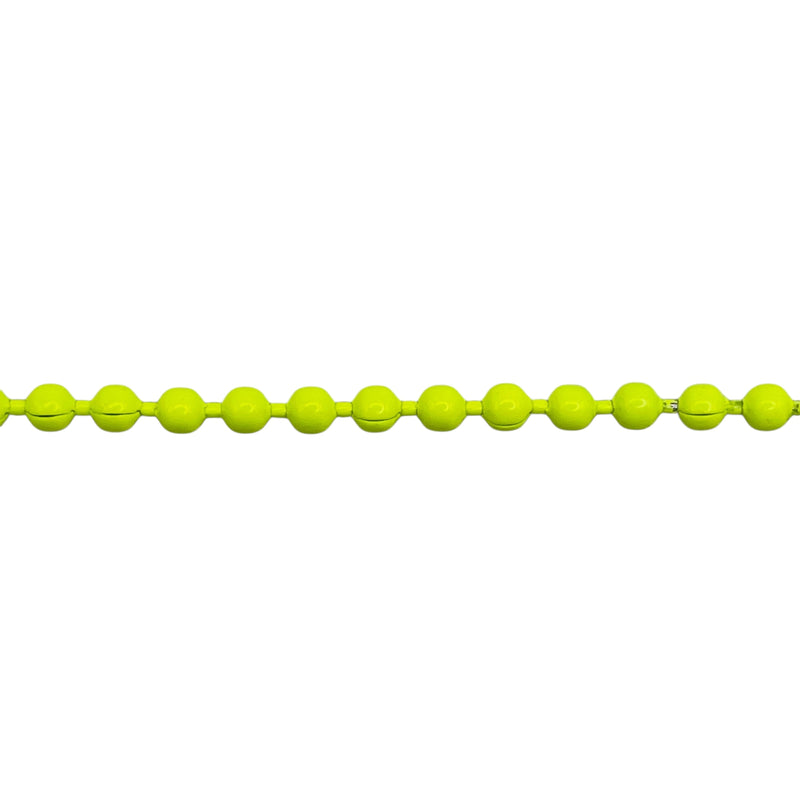 Losolo 3mm Ball Chain Stainless Steel Chain Yellow