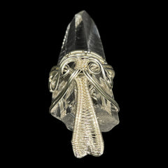 Supreme Quality Lemurian Pendant Master Wrapped Wired Technique Large