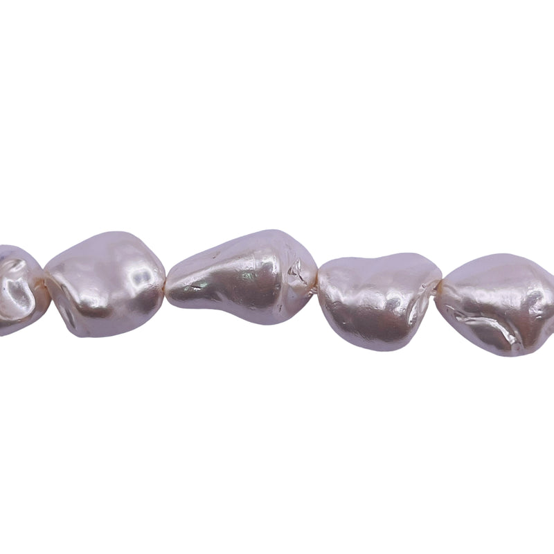 10-16mm Lg. Nugget Shell Pearl