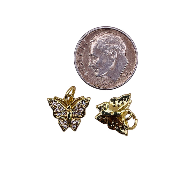 11x10mm Butterfly Charm