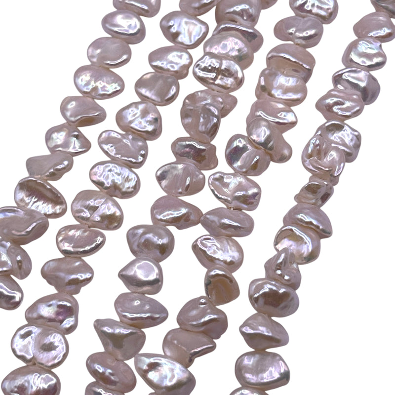 Fresh Water Pearl 7 to 8mm Heishi AAA