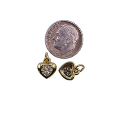 10x9mm Heart Charm